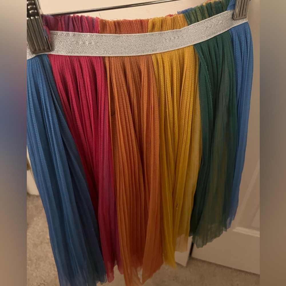 Tulle rainbow skirt. Fully lined!